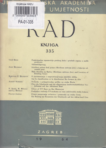 Knj. 11(1964)=knj. 335 / urednik Albert Ogrizek
