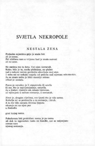 Svjetla nekropole / Dalibor Cvitan