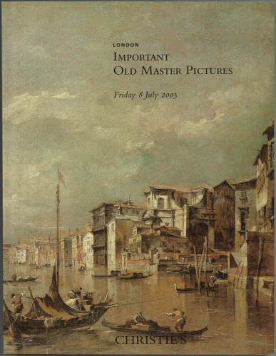 Important old master pictures : Friday 8 July 2005 : properties from the trustees of the 4th Duke of Westminster's settlement, the collection of John and Anna Jaffé, the Roman Catholic Diocese of Booklyn ... and various sources / Christie, Manson & Woods