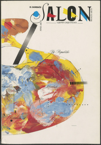 25. zagrebački salon lijepih umjetnosti, svibanj 1990., Zagreb