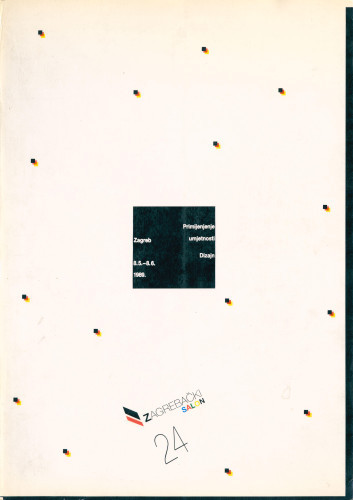24. zagrebački salon : Primijenjene umjetnosti; Dizajn - Zagreb, 8.5. - 8.6. 1989,