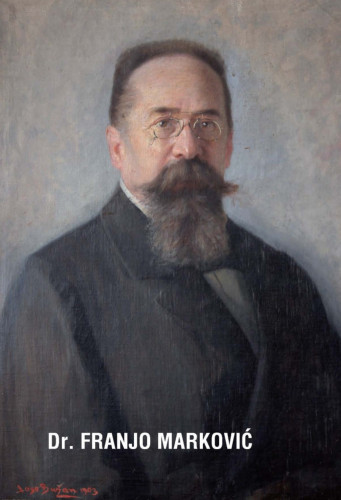 Dr. Franjo Marković : (26. 07. 1845. - 15. 09. 1914.) : u povodu 100. godišnjice smrti, Križevci, Likovna galerija Gradskog muzeja 24. 10. - 08. 11. 2014. / [tekst kataloga Ivan Peklić ; urednik kataloga Ozren Blagec ; glavni i odgovorni urednik Franjo Tomić]