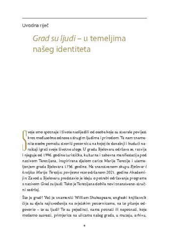 Grad su ljudi - u temeljima našeg identiteta / Vladimir Strugar