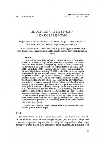 Endokrina rezistencija i kako je liječimo / Ingrid Belac-Lovasić, Eleonora Cini Tešar, Franjo Lovasić, Ana Marija
Bukovica Petrc, Iva Skočilić, Maja Kolak, Ivona Jerković
