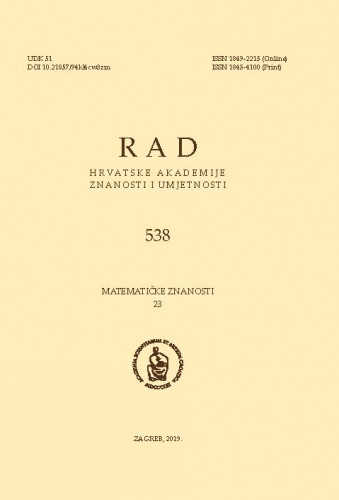 Sv. 23(2019)=knj. 58= 538 / glavni urednik Andrej Dujella