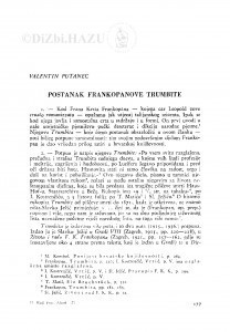Postanak Frankopanove Trumbite / V. Putanec