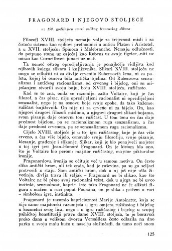 Fragonard i njegovo stoljeće / Matko Peić