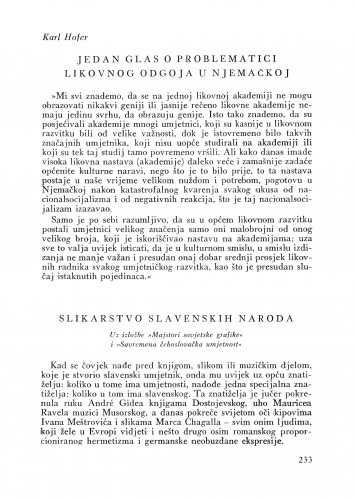 Slikarstvo slavenskih naroda : uz izložbe 